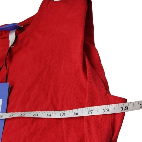 Future Collective Kahlana Barfield Brown Sleeveless Cut Out Back Knit Tank XS - Picture 5 of 7